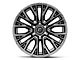 Fuel Wheels Rebar Matte Gunmetal 6-Lug Wheel; 17x9; 1mm Offset (21-24 Bronco, Excluding Raptor)