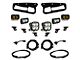 Baja Designs S2 SAE Pro LED Fog Light Pocket Kit with Toggle Switch; Clear (21-24 Bronco w/ Modular Front Bumper)