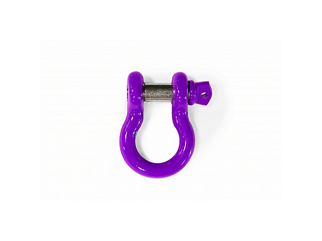 Steinjager 3/4-Inch D-Ring Shackle; Sinbad Purple