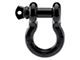 Supreme Suspensions 3/4-Inch D-Ring Shackle; Black