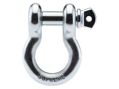 Supreme Suspensions 3/4-Inch D-Ring Shackle; Galvanized