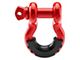 Supreme Suspensions 3/4-Inch D-Ring Shackle; Red