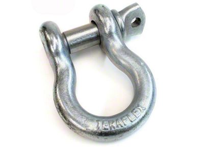 Teraflex 3/4-Inch D-Ring Shackles; Zinc