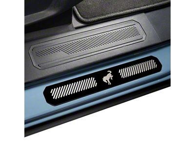 Putco Black Platinum Door Sills with Bronco Logo (21-24 Bronco 4-Door)
