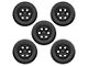 Ford Performance Wildtrak Beadlock Gloss Black 6-Lug Wheel; 17x8.5; 30mm Offset (21-24 Bronco, Excluding Raptor)