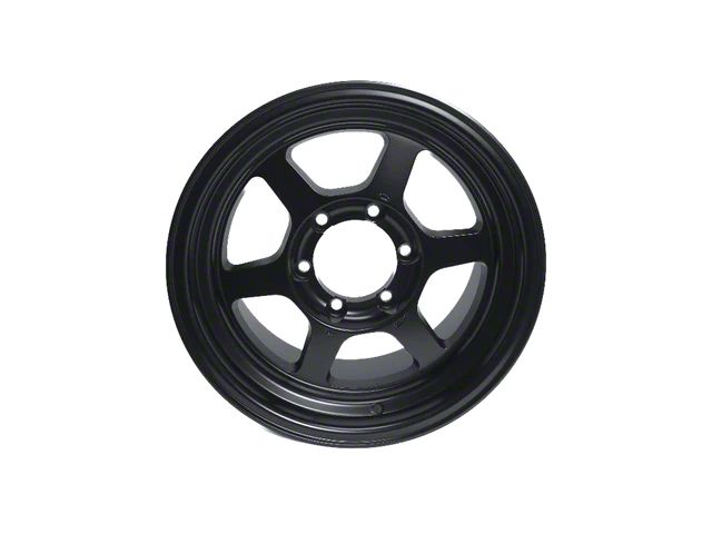 P37 Black 6-Lug Wheel; 16x8; 0mm Offset (16-23 Tacoma)