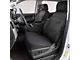 Covercraft Seat Saver Polycotton Custom Front Row Seat Covers; Charcoal (21-24 Bronco 4-Door, Excluding Raptor)