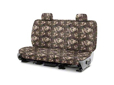 Covercraft Seat Saver Prym1 Custom Second Row Seat Cover; Multi-Purpose Camo (21-24 Bronco 4-Door)