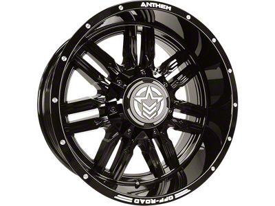 Anthem Off-Road Equalizer Gloss Black 6-Lug Wheel; 20x10; -24mm Offset (22-24 Bronco Raptor)