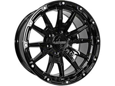 Anthem Off-Road Talon Gloss Black 6-Lug Wheel; 18x9; -12mm Offset (22-24 Bronco Raptor)
