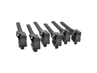 Dragon Fire Performance Ignition Coil Packs; Black (21-24 Bronco)