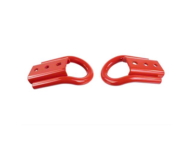 Ford Performance Rear Tow Hooks; Red (21-24 Bronco)
