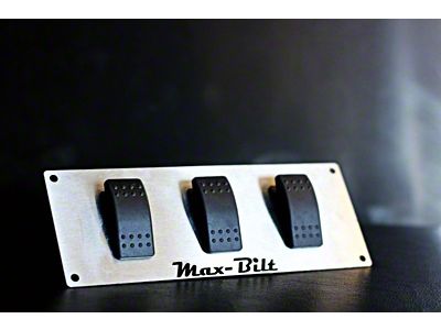 Maxbilt Switch Panel with Switches (Universal; Some Adaptation May Be Required)