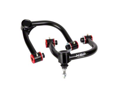 Front Upper Control Arms for 0 to 3-Inch Lift; Black (21-24 Bronco w/o Sasquatch Package)