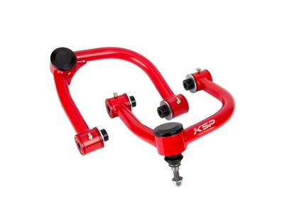 Front Upper Control Arms for 0 to 3-Inch Lift; Red (21-24 Bronco w/o Sasquatch Package)