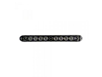 15-Inch Mini LED Tailgate Bar with Reverse Light; Smoked (Universal; Some Adaptation May Be Required)