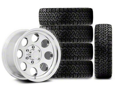17x9 Pro Comp 69 Series Wheel & 33in BF Goodrich All-Terrain T/A KO Tire Package; Set of 5 (21-24 Bronco, Excluding Raptor)