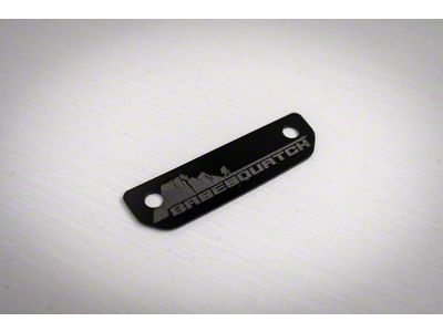 StickerFab Laser Series Acrylic Shifter Trim Insert; Basesquatch (21-24 Bronco)