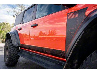 StickerFab Topo Lower Door Protection (22-24 Bronco Raptor)