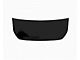 StickerFab Black Diamond Stealth Hood Overlay; Gloss Black (21-24 Bronco, Excluding Raptor)