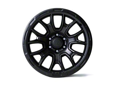 Roush Satin Black 6-Lug Wheel; 20x9; 18mm Offset (22-24 Bronco Raptor)