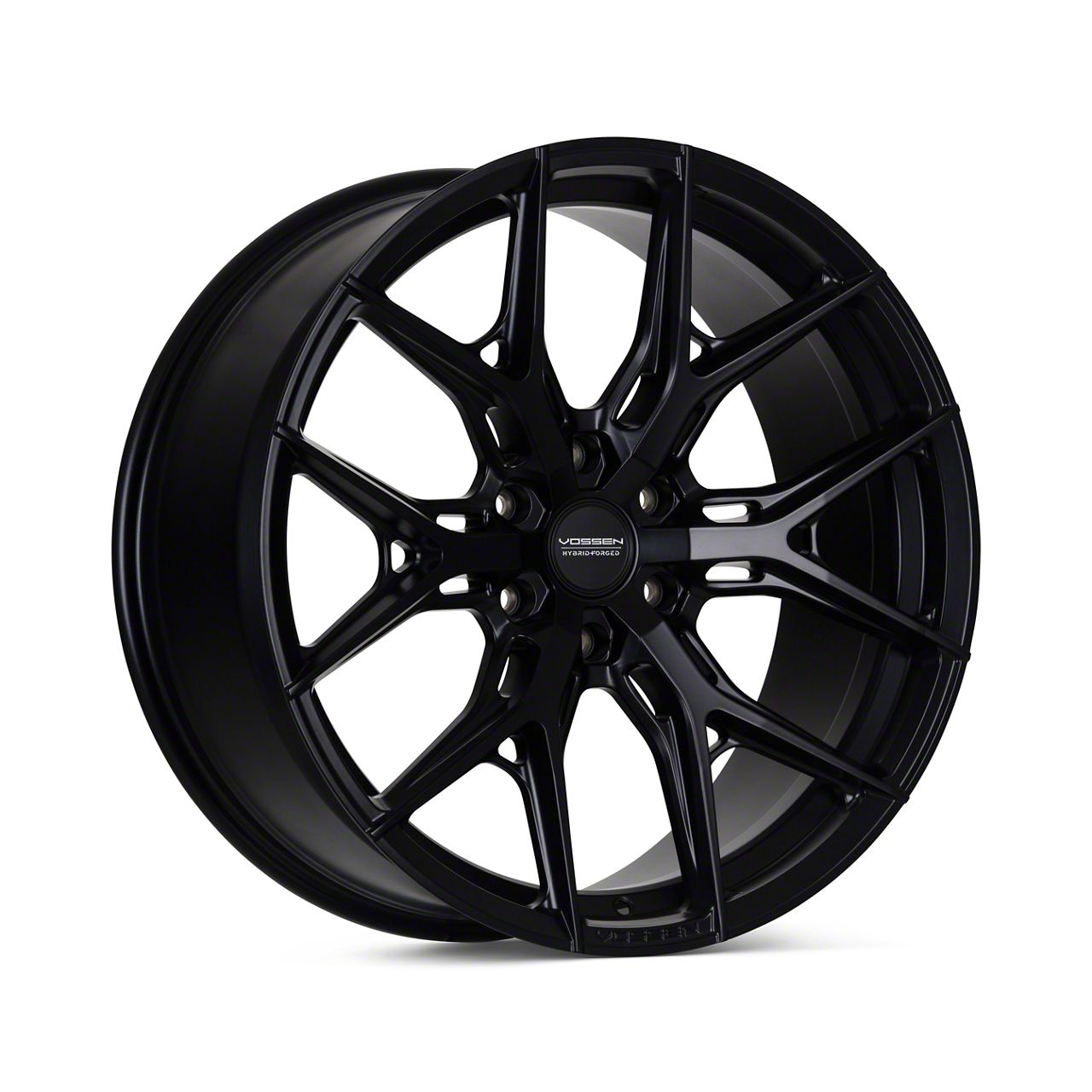 Vossen Bronco HF64 Super Deep Satin Black 6-Lug Wheel; 17x9; 0mm Offset ...