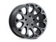 Level 8 Wheels Impact Matte Black 6-Lug Wheel; 16x8.5; -24mm Offset (03-09 4Runner)