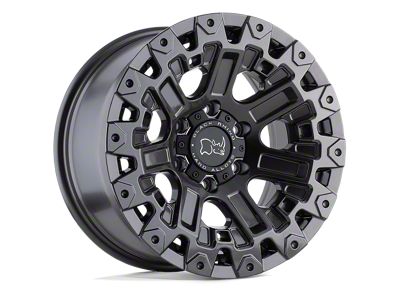 Black Rhino Ozark Gloss Gunmetal 6-Lug Wheel; 17x9.5; 12mm Offset (22-24 Bronco Raptor)