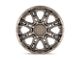 Level 8 Wheels Slingshot Matte Bronze 6-Lug Wheel; 20x9; -10mm Offset (22-24 Bronco Raptor)