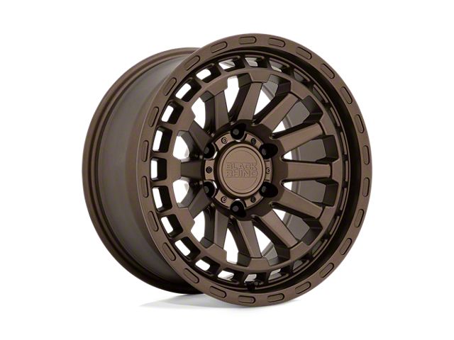 Black Rhino Raid Matte Bronze 6-Lug Wheel; 20x9.5; -18mm Offset (22-24 Bronco Raptor)