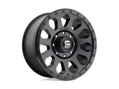 Fuel Wheels Vector Matte Black 6-Lug Wheel; 16x8; 20mm Offset (21-24 Bronco, Excluding Raptor)