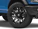 Fuel Wheels Blitz Gloss Black Milled 6-Lug Wheel; 22x12; -44mm Offset (22-24 Bronco Raptor)