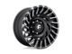Fuel Wheels Cyclone Matte Machined Double Dark Tint 6-Lug Wheel; 18x9; -12mm Offset (22-24 Bronco Raptor)