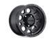 KMC Enduro Matte Black 6-Lug Wheel; 16x9; -12mm Offset (05-15 Tacoma)