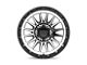 KMC Impact Satin Black Machined 6-Lug Wheel; 17x9; 18mm Offset (22-24 Bronco Raptor)