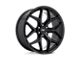 Niche Vice SUV Gloss Black 6-Lug Wheel; 24x10; 30mm Offset (22-24 Bronco Raptor)