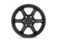Motegi Trailite Satin Black 6-Lug Wheel; 17x8.5; 18mm Offset (22-24 Bronco Raptor)
