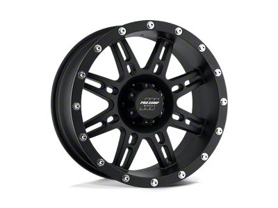 Pro Comp Wheels Stryler Flat Black 6-Lug Wheel; 16x8; 0mm Offset (05-15 Tacoma)