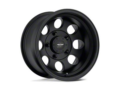 Pro Comp Wheels Vintage Flat Black 6-Lug Wheel; 16x8; -12mm Offset (21-24 Bronco, Excluding Raptor)