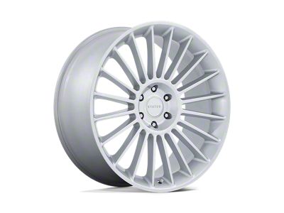 Status Venti Gloss Silver 6-Lug Wheel; 22x9.5; 25mm Offset (22-24 Bronco Raptor)