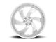 US Mag Desperado Chrome 6-Lug Wheel; 24x10; 25mm Offset (22-24 Bronco Raptor)