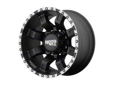 KMC Summit Satin Black 6-Lug Wheel; 17x8.5; 0mm Offset (22-24 Bronco Raptor)