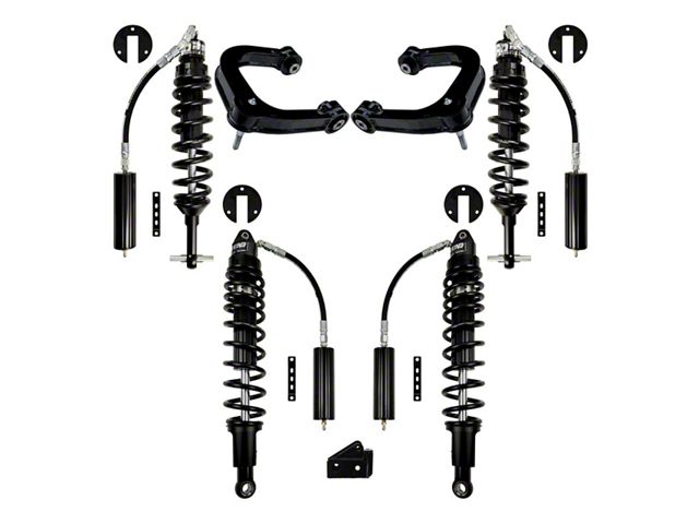Rock Krawler 3-Inch Adventure Series Coil-Over Suspension Lift System; Stage 1 (21-24 Bronco, Excluding Raptor)