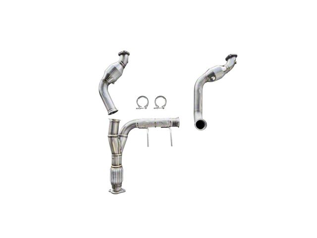CVF 3-Inch Stainless Steel Catted Downpipe (21-24 2.7L EcoBoost Bronco)
