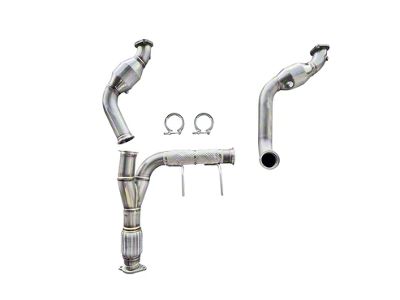CVF 3-Inch Stainless Steel Catted Downpipe (21-24 2.7L EcoBoost Bronco)
