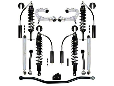 Rock Krawler 3-Inch X Factor Pro Series Coil-Over Suspension Lift System; Stage 1 (21-24 Bronco, Excluding Raptor)
