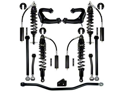 Rock Krawler 3-Inch X Factor Series Coil-Over Suspension Lift System; Stage 1 (21-24 Bronco, Excluding Raptor)