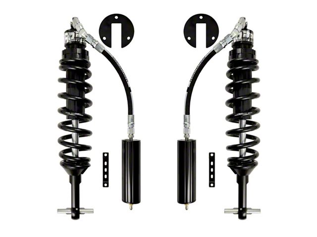 Rock Krawler Front Coil-Over Kit with Remote Reservoirs; Stage 1 (21-24 Bronco, Excluding Raptor)