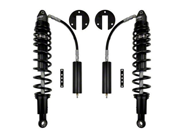 Rock Krawler Rear Coil-Over Kit with Remote Reservoirs; Stage 1 (21-24 Bronco, Excluding Raptor)