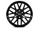 G-FX TM7 Matte Black 6-Lug Wheel; 18x9; 12mm Offset (22-24 Bronco Raptor)